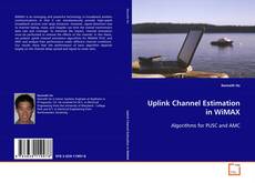 Capa do livro de Uplink Channel Estimation in WiMAX 
