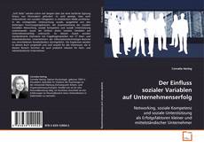 Buchcover von Der Einfluss sozialer Variablen auf Unternehmenserfolg