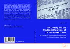 Capa do livro de The Literary and the Theological Functions of OT
Miracle Narratives 