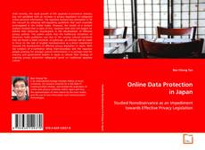 Buchcover von Online Data Protection in Japan