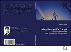 Capa do livro de Sichere Energie für Europa 