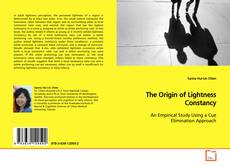Buchcover von The Origin of Lightness Constancy