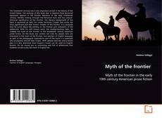 Bookcover of Myth of the frontier