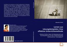 Buchcover von Lernen aus Lösungsbeispielen: Eine effektive
Unterrichtsmethode