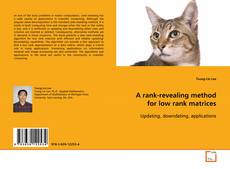 Copertina di A rank-revealing method for low rank matrices