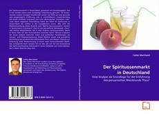Buchcover von Der Spirituosenmarkt in Deutschland