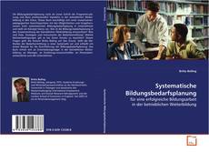 Capa do livro de Systematische Bildungsbedarfsplanung 