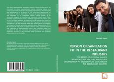 Capa do livro de PERSON ORGANIZATION
FIT IN THE RESTAURANT INDUSTRY 