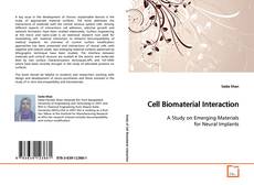 Couverture de Cell Biomaterial Interaction
