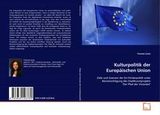 Capa do livro de Kulturpolitik der Europäischen Union 