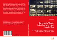 Capa do livro de Complexity Theory in the
Contemporary Organization 