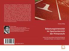 Buchcover von Belastungsintensität im Sportunterricht der Primarstufe
