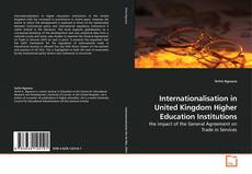 Buchcover von Internationalisation in United Kingdom Higher Education Institutions