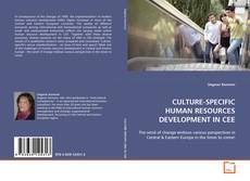 Capa do livro de CULTURE-SPECIFIC HUMAN RESOURCES DEVELOPMENT IN
CEE 