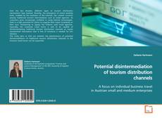 Couverture de Potential disintermediation of tourism
distribution channels