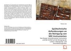 Capa do livro de Spültechnische Anforderungen an die Reinigung von
MIC-Instrumenten 