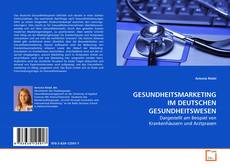 Buchcover von GESUNDHEITSMARKETING IM DEUTSCHEN GESUNDHEITSWESEN