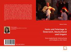 Buchcover von Feste und Feiertage in Österreich, Deutschland und
Ungarn
