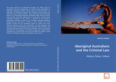 Copertina di Aboriginal Australians and the Criminal Law