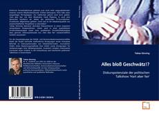 Couverture de Alles bloß Geschwätz!?