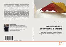 Buchcover von Internationalisation of Universities in Thailand