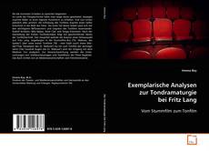 Capa do livro de Exemplarische Analysen zur Tondramaturgie bei Fritz Lang 