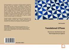 Translational GTPases kitap kapağı