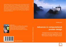 Capa do livro de Advances in computational protein design 