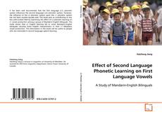 Couverture de Effect of Second Language Phonetic Learning on First
Language Vowels