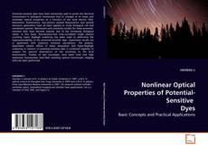 Buchcover von Nonlinear Optical Properties of Potential-Sensitive  Dyes