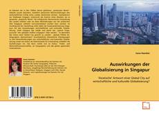Buchcover von Auswirkungen der Globalisierung in Singapur