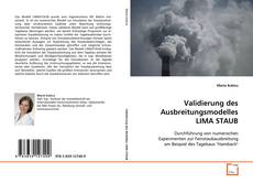 Buchcover von Validierung des Ausbreitungsmodelles LIMA STAUB