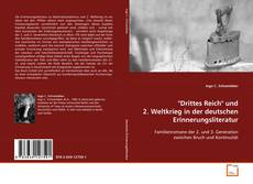 Capa do livro de "Drittes Reich" und 2. Weltkrieg in der deutschen
Erinnerungsliteratur 