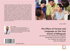 Couverture de The Effect of Format and Language on the Test Scores
of Bilinguals