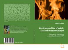 Buchcover von Hurricane and fire effects in savanna-forest landscapes