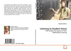 Capa do livro de Listening to Student Voices 