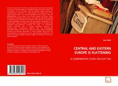 Buchcover von CENTRAL AND EASTERN EUROPE IS FLATTENING