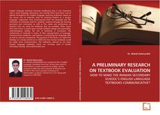 Couverture de A PRELIMINARY RESEARCH ON TEXTBOOK EVALUATION