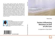Couverture de Factors Influencing Decisions on End of Life Care