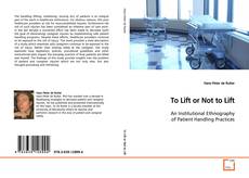 Buchcover von To Lift or Not to Lift