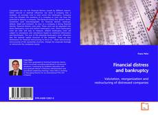 Couverture de Financial distress and bankruptcy