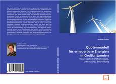 Couverture de Quotenmodell für erneuerbare Energien in
Großbritannien