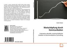 Couverture de Wertschöpfung durch Kommunikation