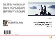 Capa do livro de Family Planning among University Students in Finland 