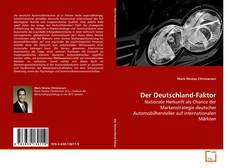 Couverture de Der Deutschland-Faktor