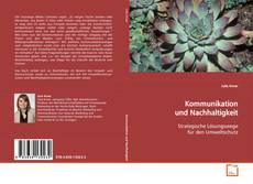 Couverture de Kommunikation und Nachhaltigkeit