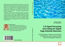 Couverture de 2-D Signal Processing and Coding for Digital Page-
Oriented Memories