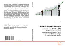 Couverture de Personalentwicklung in Zeiten des Umbruchs