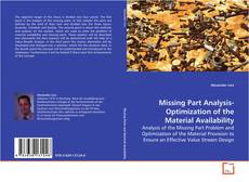 Couverture de Missing Part Analysis-Optimization of the Material
Availability