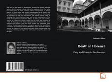 Capa do livro de Death in Florence 